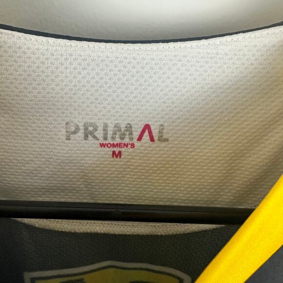 NWT Primal Wear Womens Cycling Bike Short Sleeve Black/Yellow MTB Jersey Medium - Picture 10 of 11